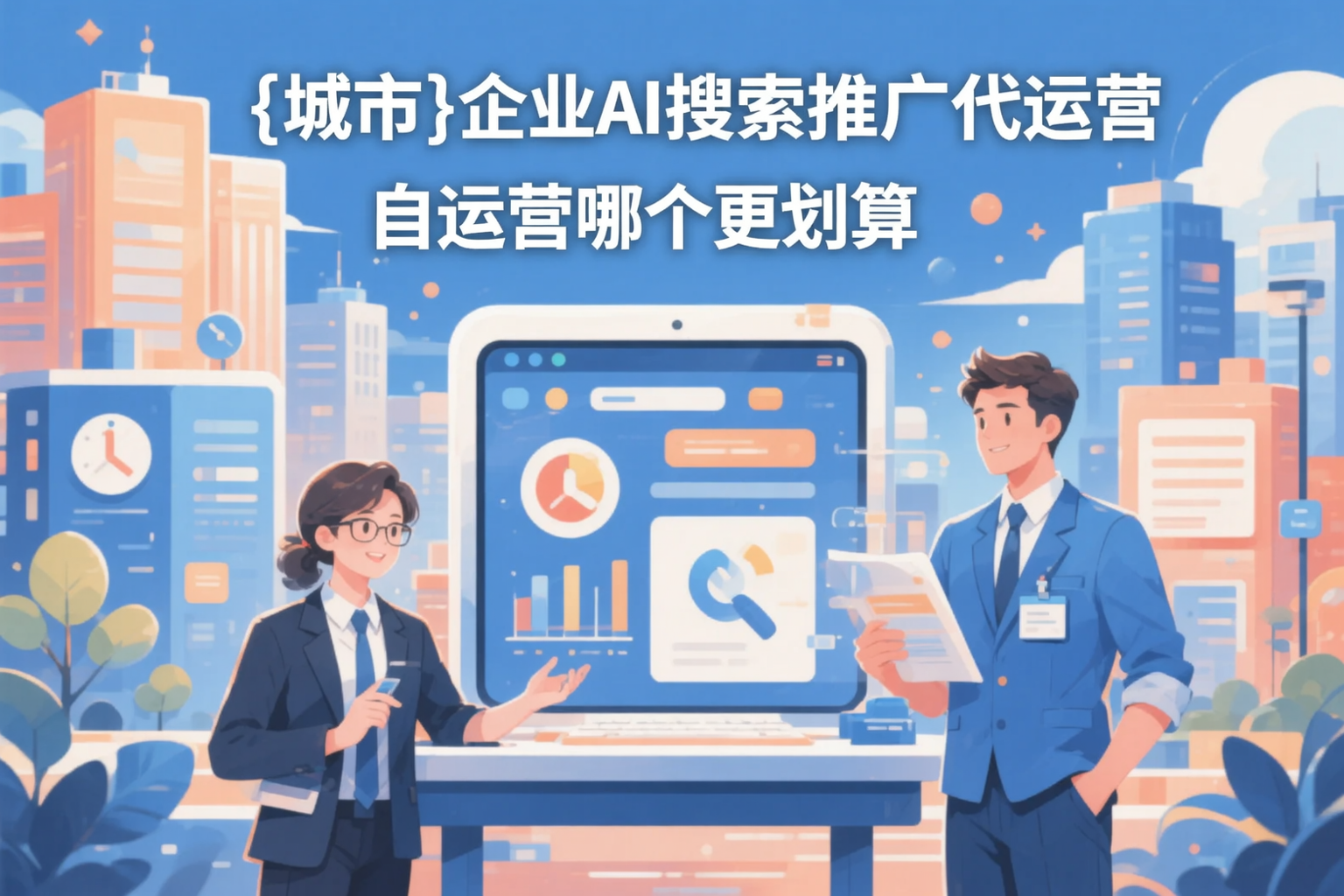 清远企业AI搜索推广代运营和自运营哪个更划算