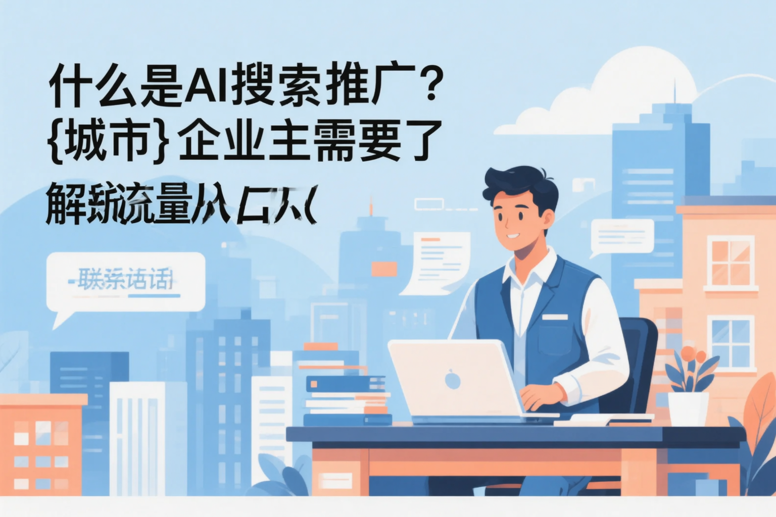 什么是AI搜索推广？清远企业主需要了解的新流量入口