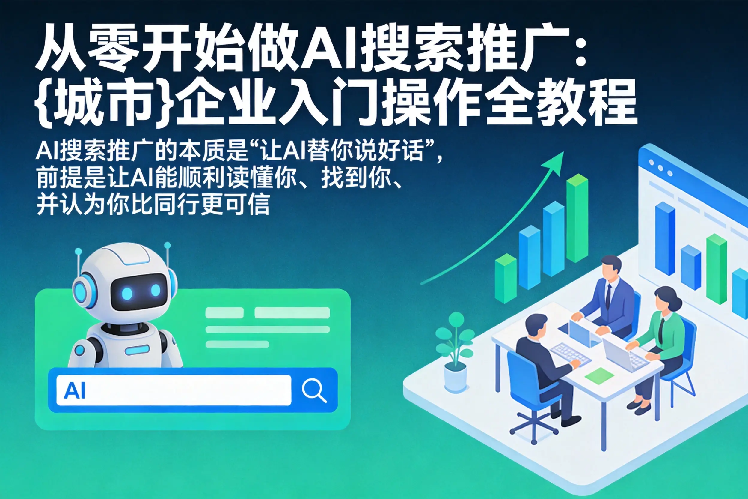 从零开始做AI搜索推广:清远企业入门操作全教程
