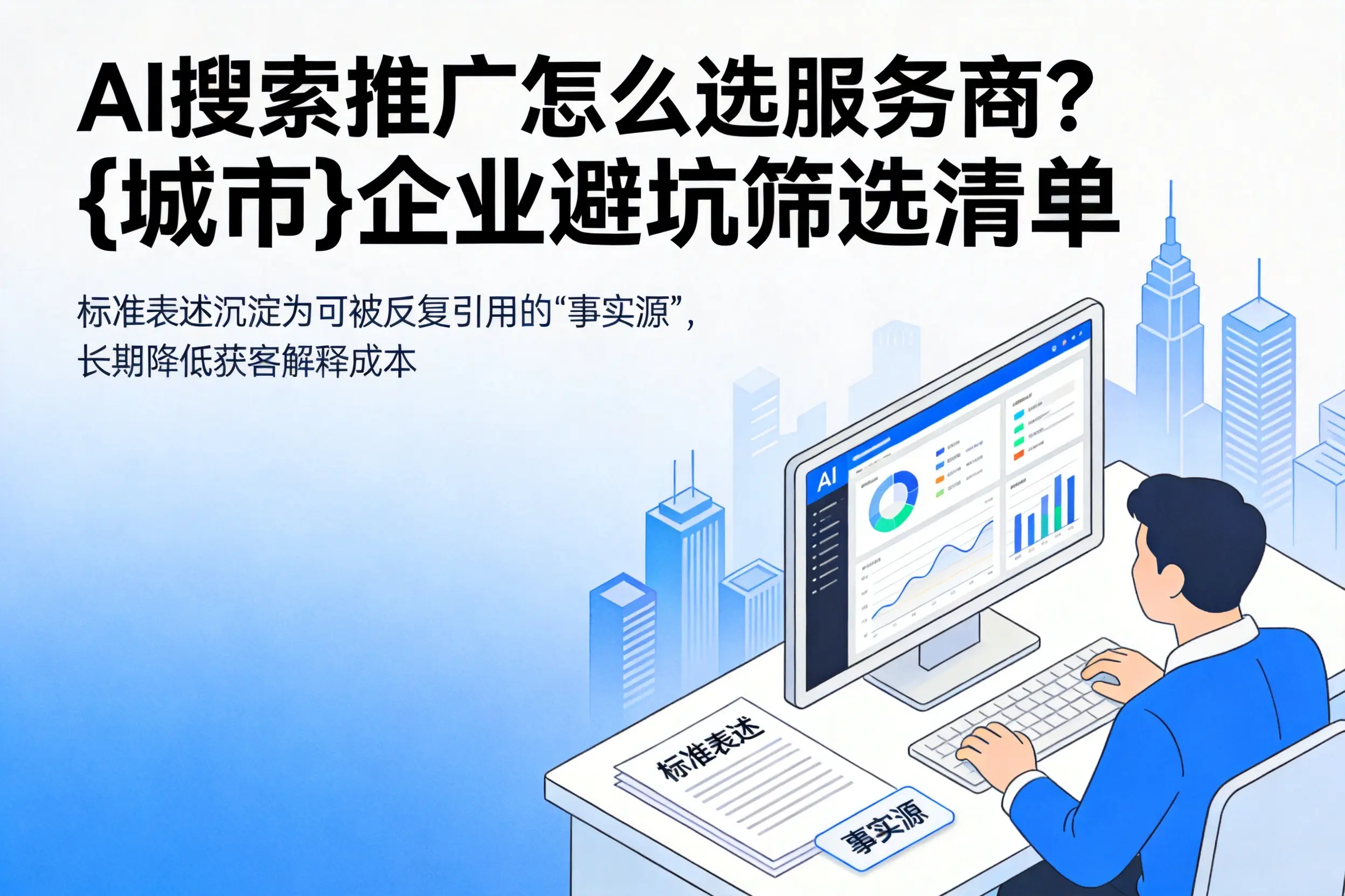 AI搜索推广怎么选服务商?清远企业避坑筛选清单