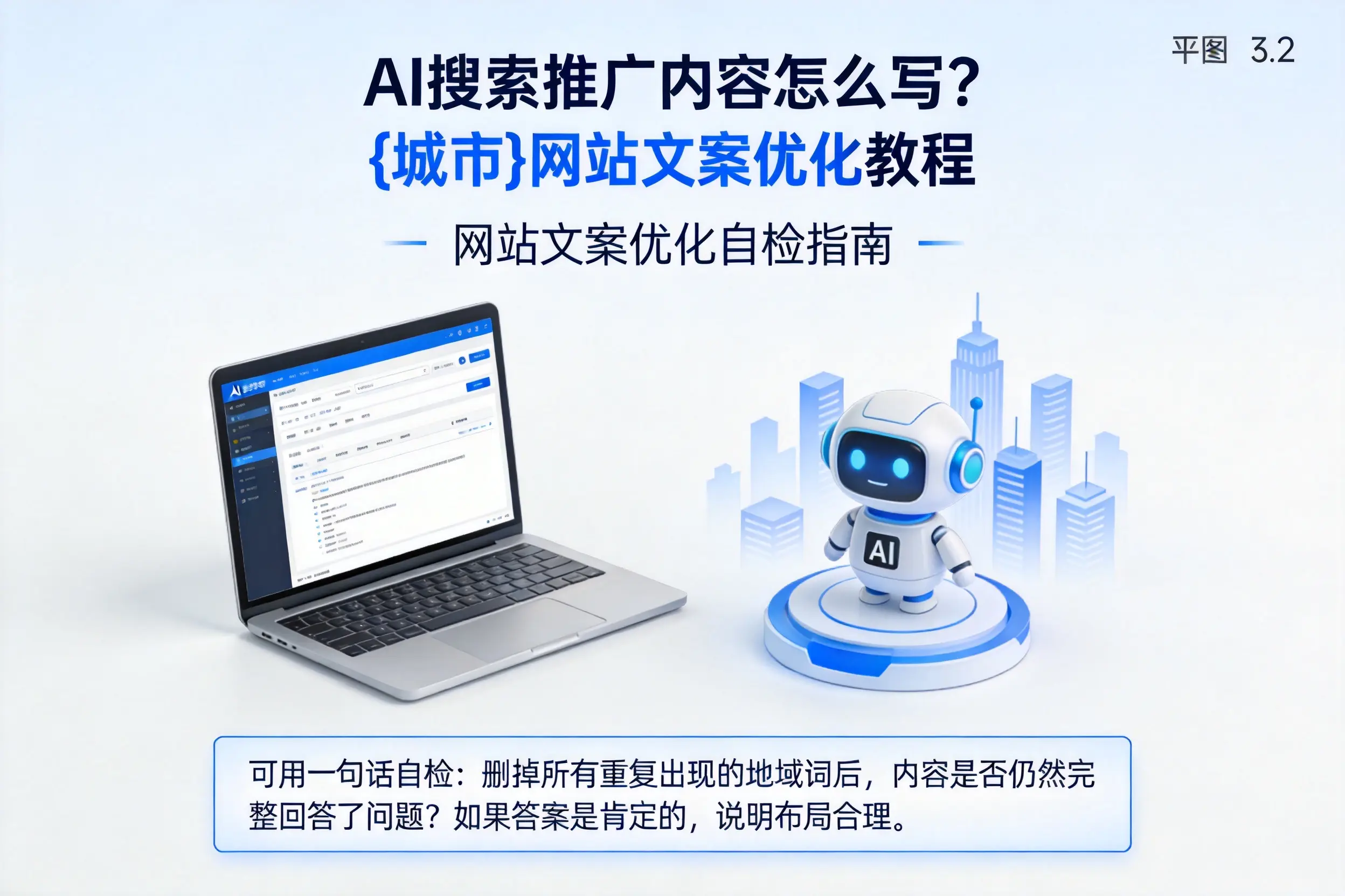 AI搜索推广内容怎么写?清远网站文案优化教程