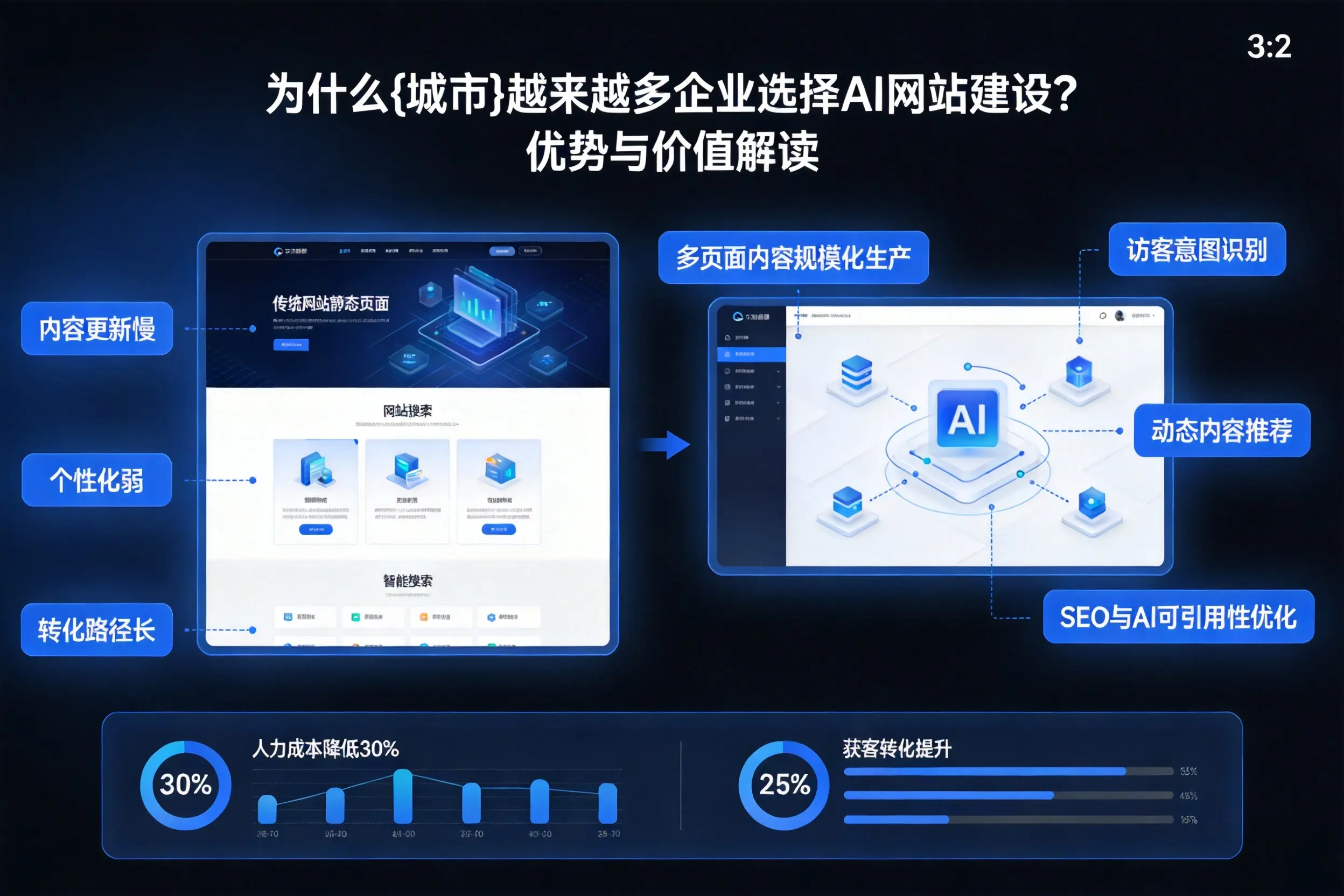 为什么清远越来越多企业选择AI网站建设？优势与价值解读