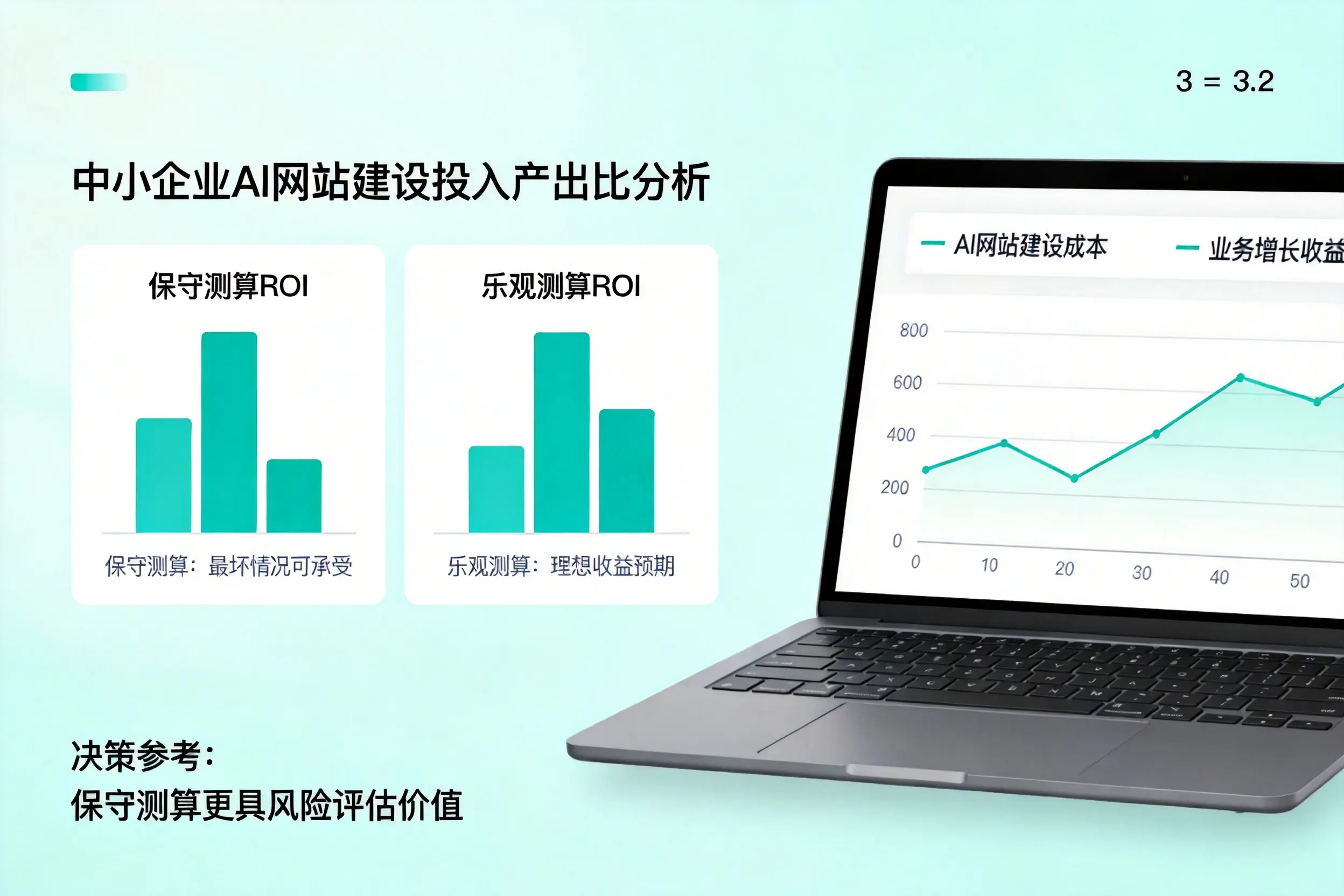 清远中小企业AI网站建设投入产出比怎么算?先看这份分析