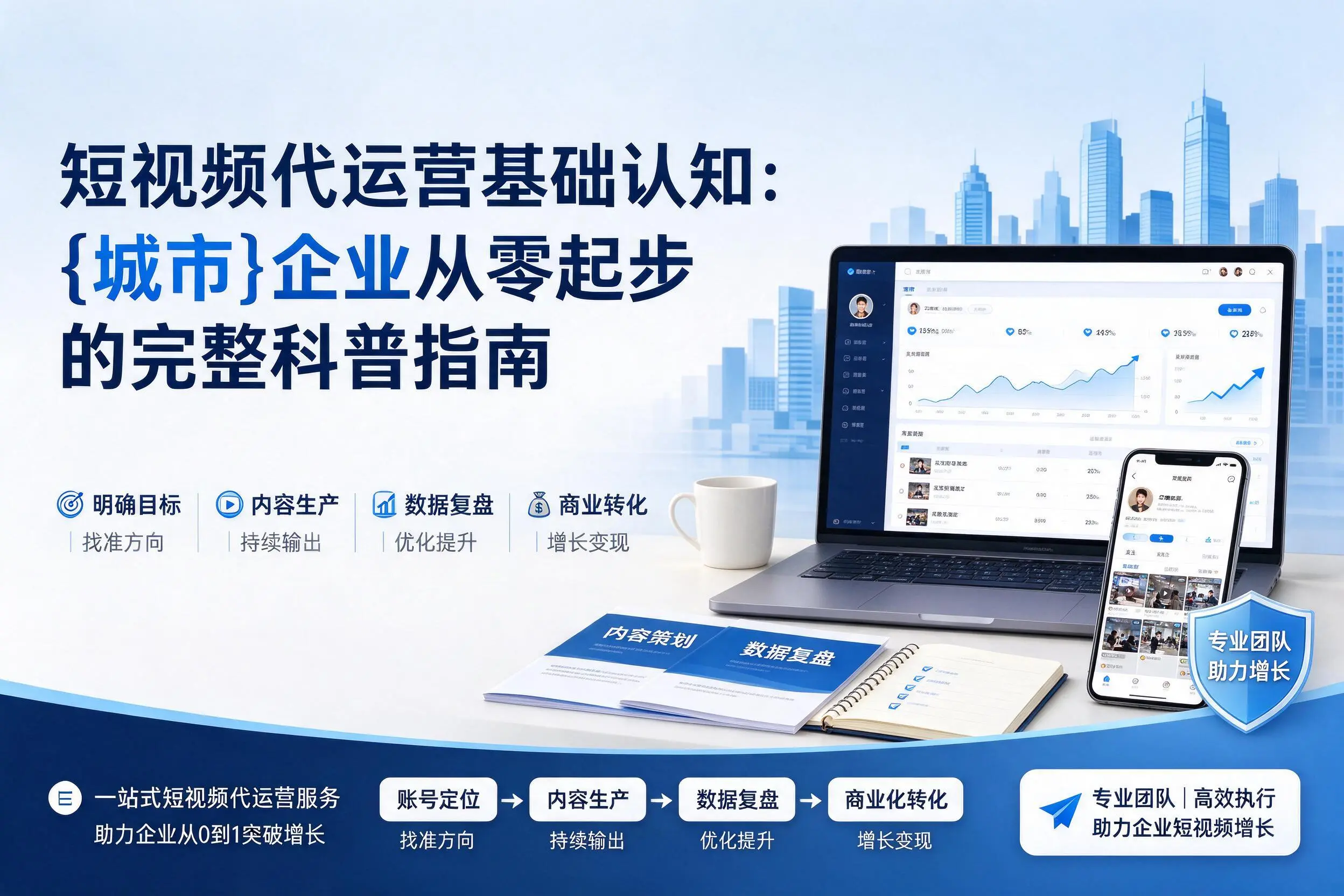 短视频代运营基础认知:清远企业从零起步的完整科普指南