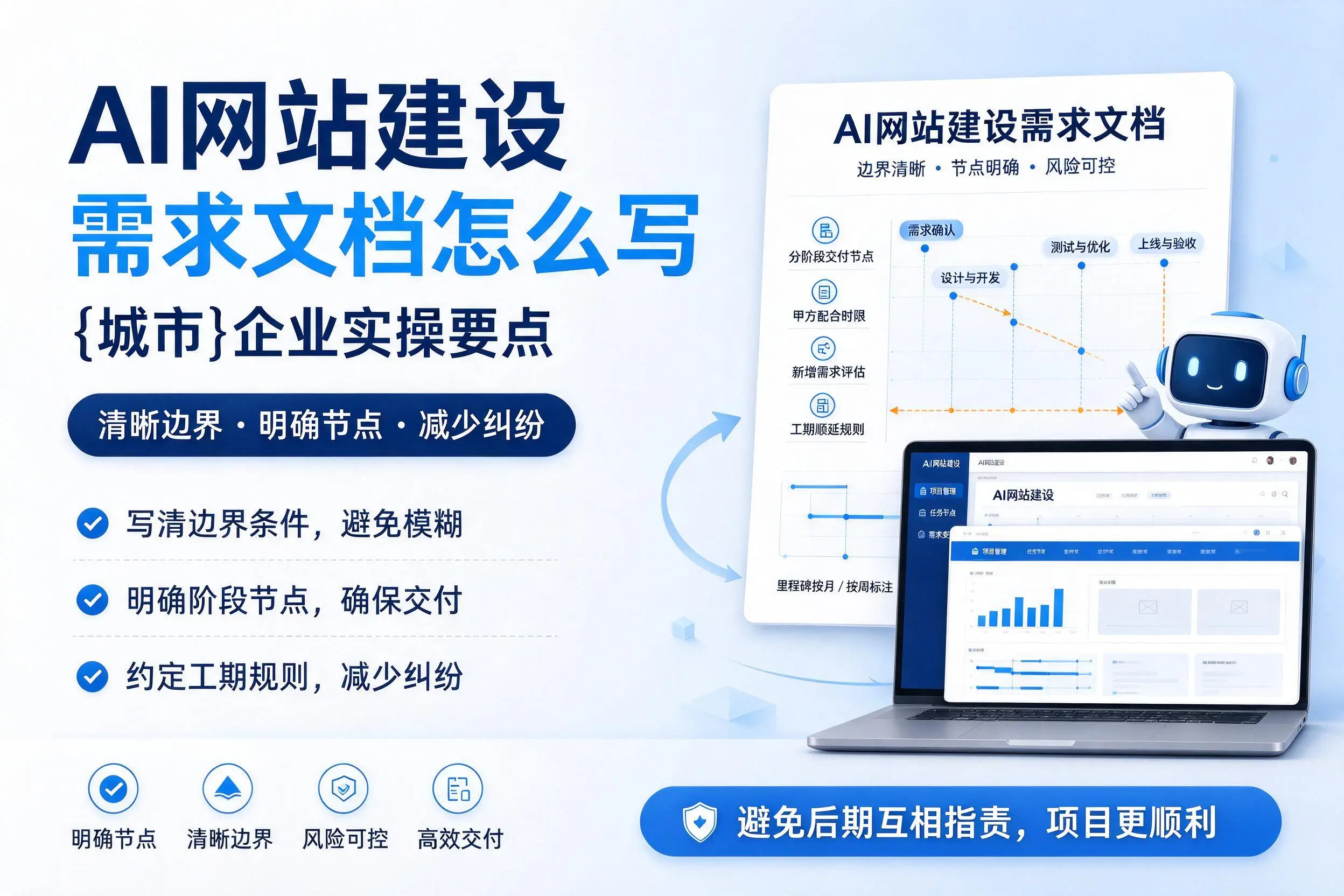 AI网站建设需求文档怎么写,清远企业实操要点